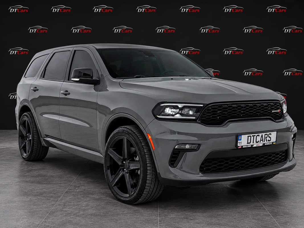Dodge Durango GT 2021 сірий для прокату в Києві