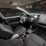 Ford Fiesta 2019 чорний автомобіль для оренди
