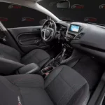 Ford Fiesta ST 2019 чорний вигляд ззаду
