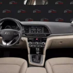 Салон Hyundai Elantra 2020 для оренди