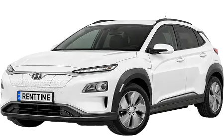 Hyundai Kona Premium Electric 2020 білий - оренда авто в Києві