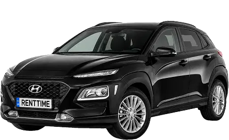 Hyundai Kona 2020 чорний - оренда авто в Києві
