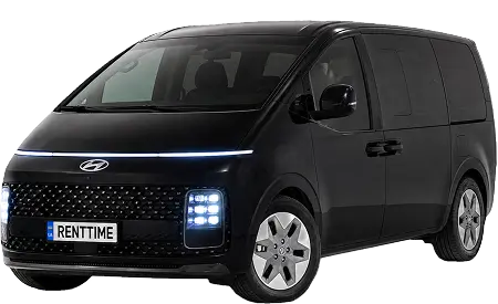 Hyundai Staria 2022 чорний - оренда авто в Києві