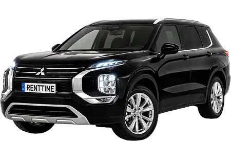 Mitsubishi Outlander 2022 чорний - оренда авто в Києві