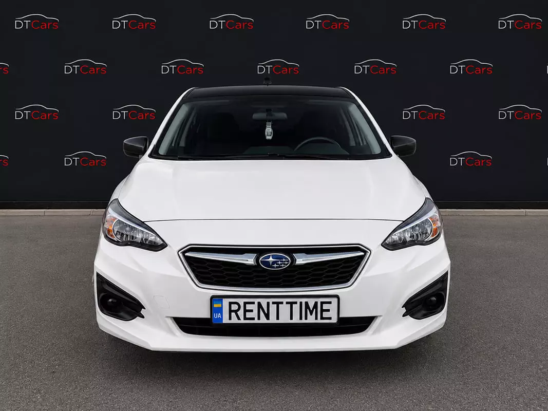 Subaru Impreza 2017 білий для прокату в Києві