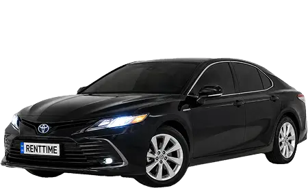 Toyota Camry 2023 чорний - оренда авто в Києві