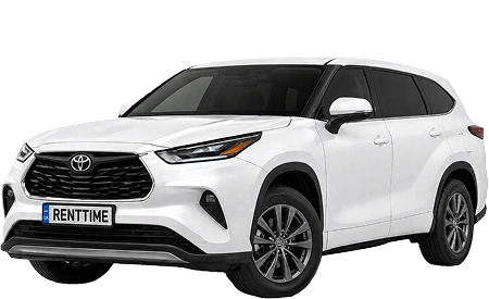 Toyota Highlander 2021 білий - оренда авто в Києві
