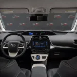 Інтер'єр Toyota Prius 2017 прокат авто Київ