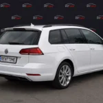 Оренда білого Volkswagen Golf 2019 вигляд спереду