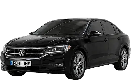Volkswagen Passat 2020 чорний - оренда авто в Києві